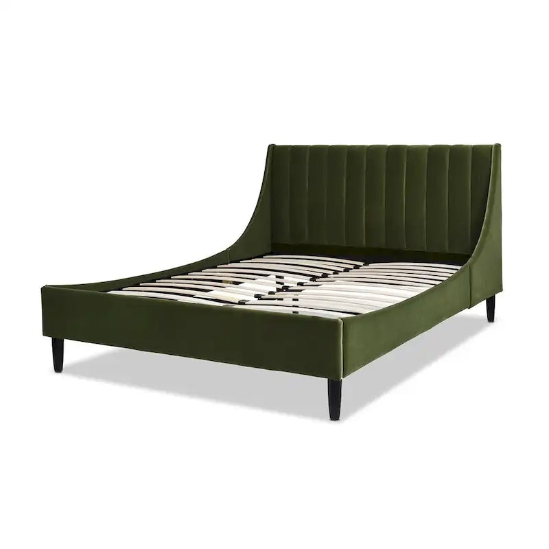 Aspen Vertical Tufted Upholstered Platform Bed