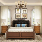 Fully Assembled Nightstand with 3 Drawers