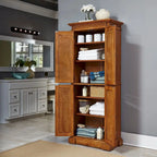 Americana Distressed Oak Pantry, 72H