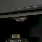 HOMCOM Freestanding Modern Farmhouse 4 Door Kitchen Pantry Cabinet, Storage Cabinet Organizer with 6-Tiers