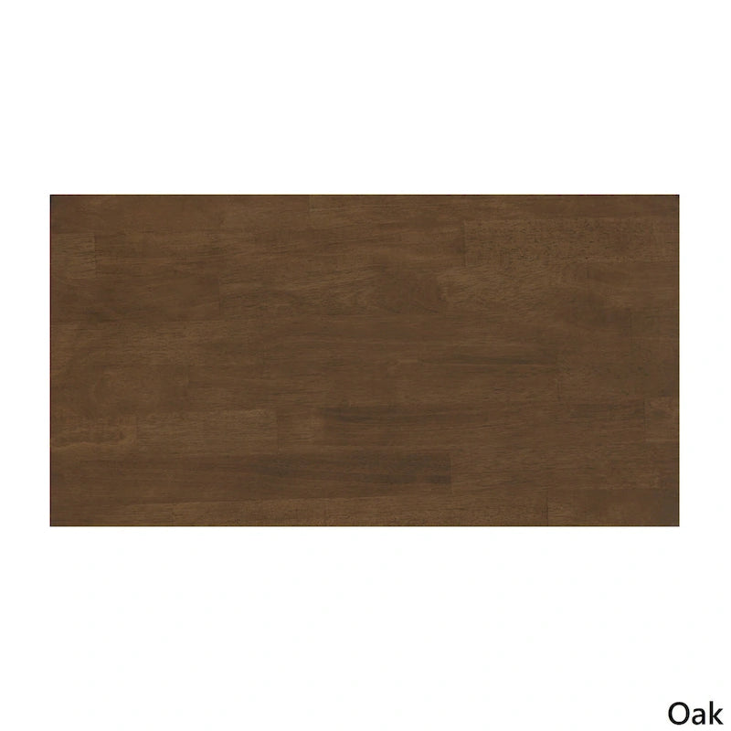 Wilmington II Rectangular Oak Finish Breakfast Nook Set by iNSPIRE Q Classic