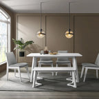 CraftPorch Mid-century Modern 6-piece Dining set