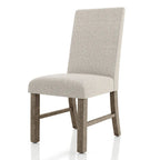 Jusk Rustic Grey Wood 7-Piece Dining Table Set by Furniture of America