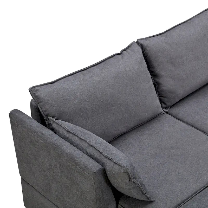 Merax Modern Large U-Shape Modular Sectional Sofa