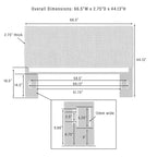 Crosley Edgewater Queen Headboard