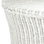 SAFAVIEH Dorinda Dark Brown Wicker Ottoman