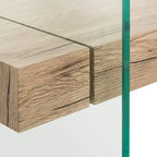 SAFAVIEH Gennie Modern Glass Coffee Table - 43.3 x 23.6 x 16.5 - 43Wx24Dx17H