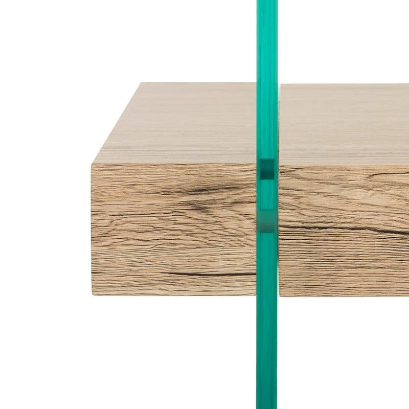 SAFAVIEH Gennie Modern Glass Coffee Table - 43.3 x 23.6 x 16.5 - 43Wx24Dx17H