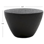 SAFAVIEH Carleen Drum Coffee Table - 24 W x 24 D x 16 H - 24Wx24Dx16H