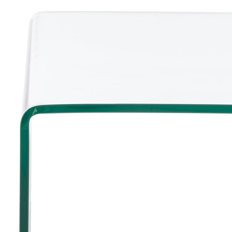 SAFAVIEH Heidi Clear Coffee Table - 47.2 x 25.6 x 16.5 - 47Wx26Dx17H