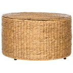 SAFAVIEH Shafika Wicker Storage Coffee Table - 28.5 x 28.5 x 17 - 29Wx29Dx17H