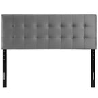 Emily Twin Tufted Performance Velvet Headboard