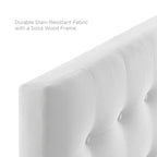 Emily Twin Tufted Performance Velvet Headboard