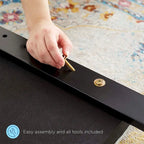 Silver Orchid Blane Tufted Velvet Full/Queen Headboard