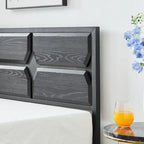 Javlergo Twin/Full/Queen Platform Bed Frame with Wooden Headboard, No Box Spring Needed, Easy Assembly