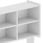 Dressing Table with Flip Top LED Illuminated Mirror, Makeup Vanity Dressing Table with Removable Upholstered Stool