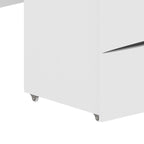 Dressing Table with Flip Top LED Illuminated Mirror, Makeup Vanity Dressing Table with Removable Upholstered Stool