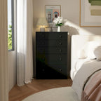 VEIKOUS 31.5W 5-Drawer Chest of Dresser Storage Clothes Organizer for Bedroom