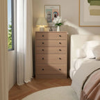 VEIKOUS 31.5W 5-Drawer Chest of Dresser Storage Clothes Organizer for Bedroom