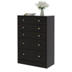 VEIKOUS 31.5W 5-Drawer Chest of Dresser Storage Clothes Organizer for Bedroom