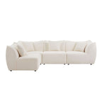 Comfy Sofa Couch Convertible Modular Sectional Sofa with Deep Seats 3/4 Seater Sofa