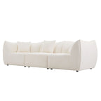 Comfy Sofa Couch Convertible Modular Sectional Sofa with Deep Seats 3/4 Seater Sofa