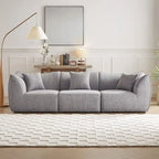 Comfy Sofa Couch Convertible Modular Sectional Sofa with Deep Seats 3/4 Seater Sofa