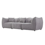 Comfy Sofa Couch Convertible Modular Sectional Sofa with Deep Seats 3/4 Seater Sofa