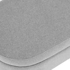 Modern Upholstered Storage Bench with Solid Wood Legs, Entryway Footrest Stool, End of Bed Bench, Vanity Ottoman