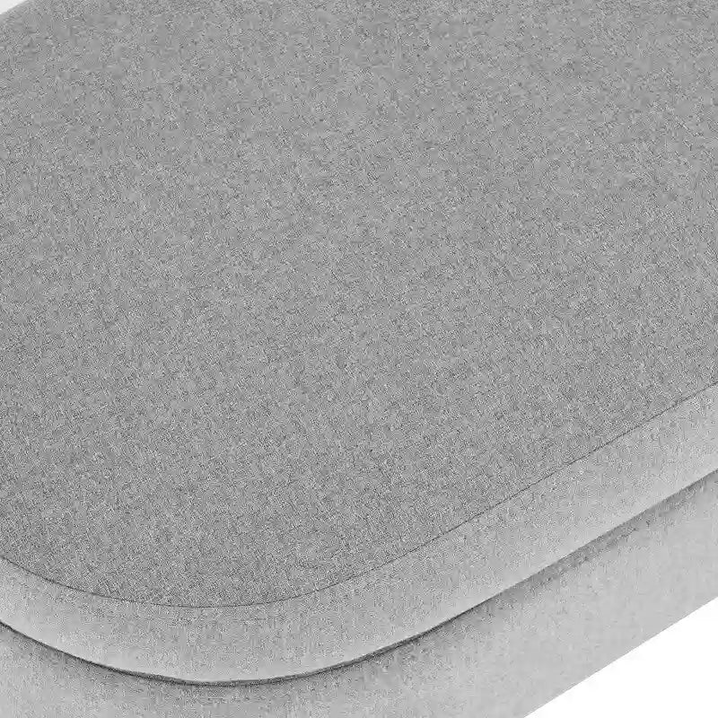 Modern Upholstered Storage Bench with Solid Wood Legs, Entryway Footrest Stool, End of Bed Bench, Vanity Ottoman