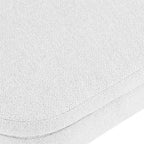 Modern Upholstered Storage Bench with Solid Wood Legs, Entryway Footrest Stool, End of Bed Bench, Vanity Ottoman