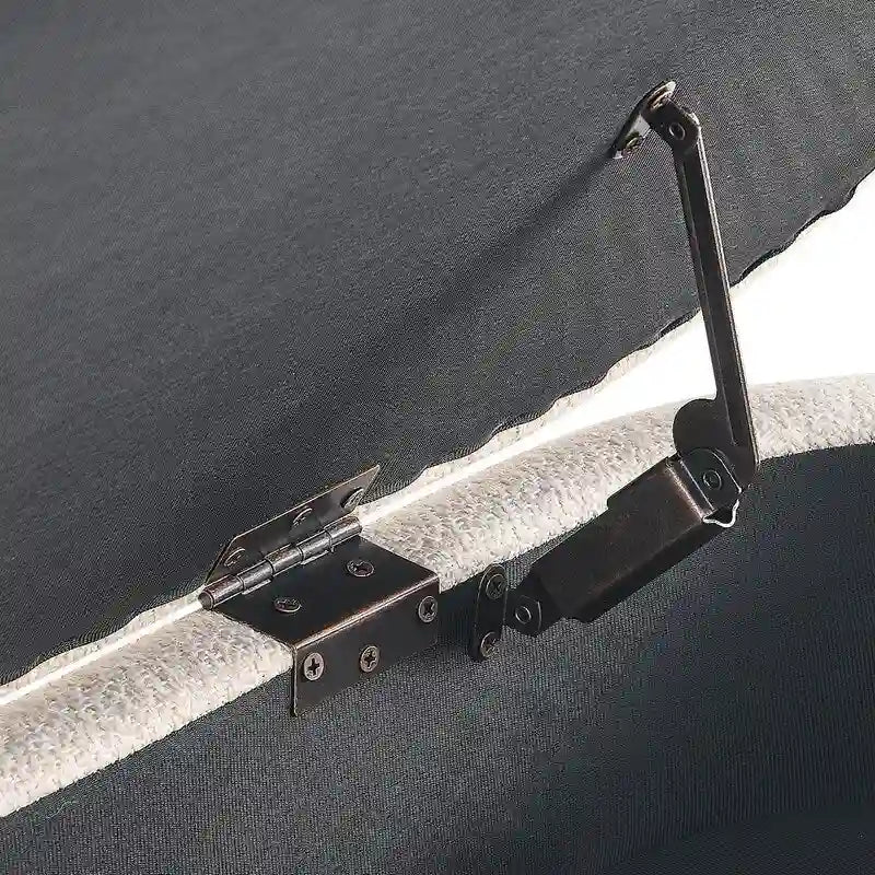 Modern Upholstered Storage Bench with Solid Wood Legs, Entryway Footrest Stool, End of Bed Bench, Vanity Ottoman