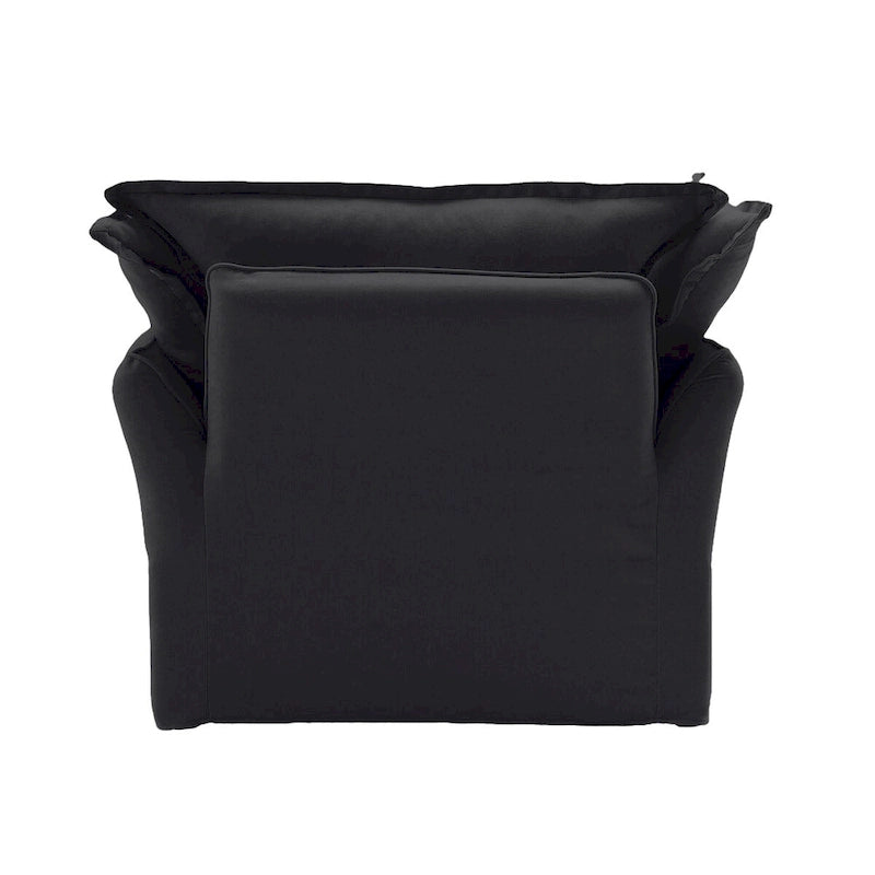 U Shape Couches for Living Room, 6-Seat Convertible Sectional Sofa With Ottoman