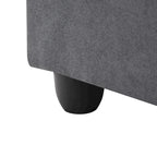 Modern Sectional Sofa with Vertical Stripes