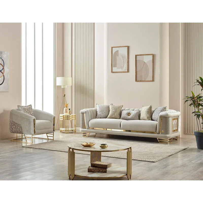 Riga 3-piece Living room Set (1 Sofa & 1 Loveseat & 1 Chair)