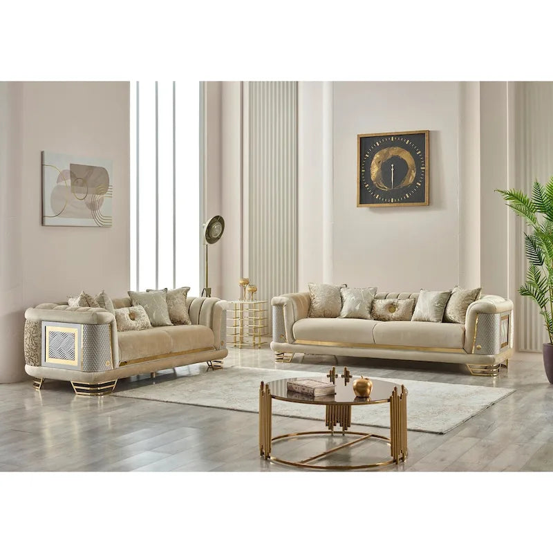 Riga 3-piece Living room Set (1 Sofa & 1 Loveseat & 1 Chair)