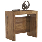 ERIKA Modern Extendable Console Table Dining Table - 31.5 W x 17.5 D x 30 H ( Ext: 17.5 - 73 W )