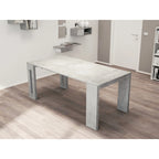 ERIKA Modern Extendable Console Table Dining Table - 31.5 W x 17.5 D x 30 H ( Ext: 17.5 - 73 W )
