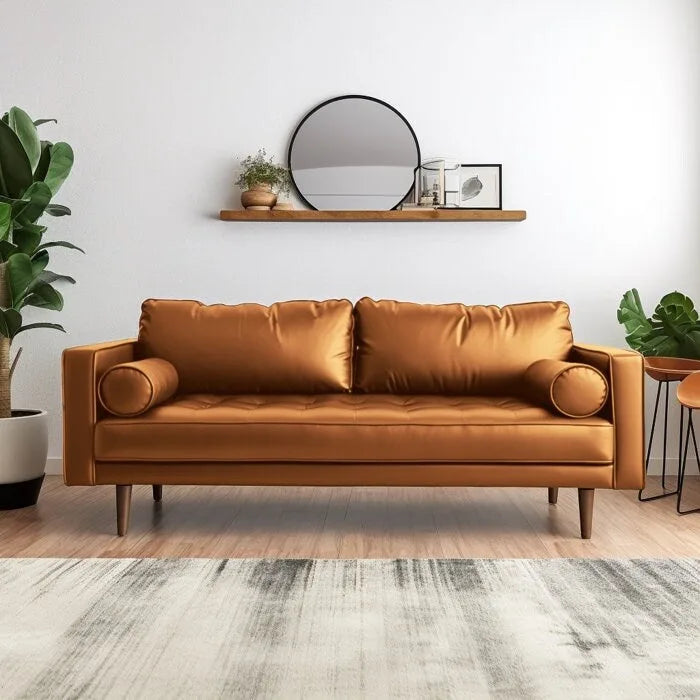 Rumsey 70 Vegan Leather Sofa