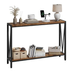 Easy-to-install console table