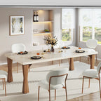 70.86-In Large Dining Table for 6-8 People, Modern Kitchen Table