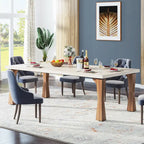70.86-In Large Dining Table for 6-8 People, Modern Kitchen Table