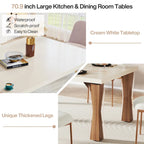 70.86-In Large Dining Table for 6-8 People, Modern Kitchen Table