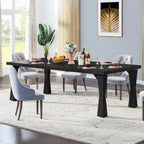 70.86-In Large Dining Table for 6-8 People, Modern Kitchen Table