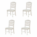 9-Piece Extendable Dining Table Set with Removable Leaf and 8 Upholstered Dining Chairs
