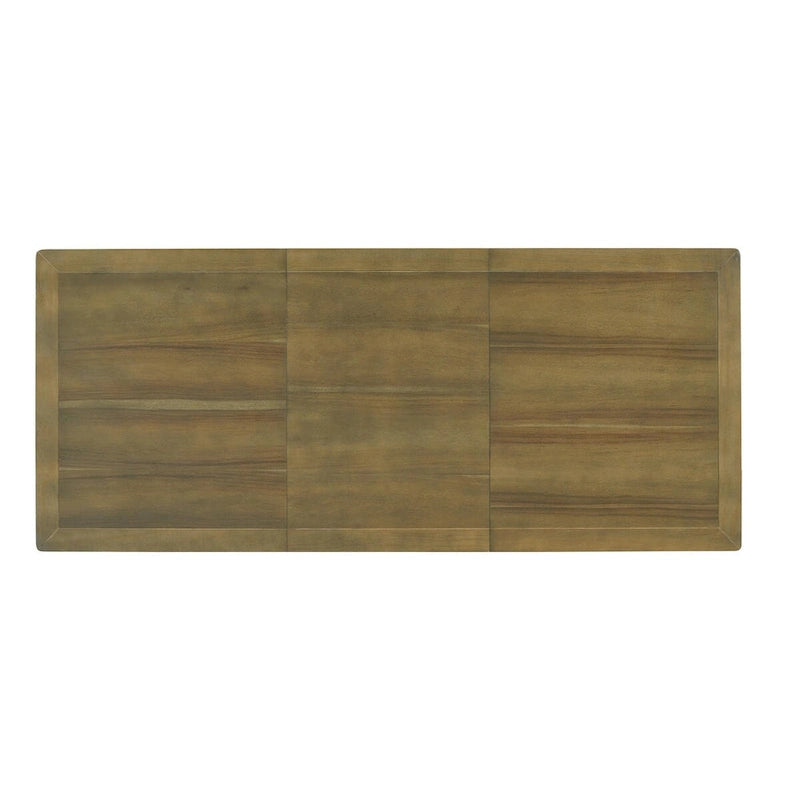 9-Piece Extendable Dining Table Set with Removable Leaf and 8 Upholstered Dining Chairs