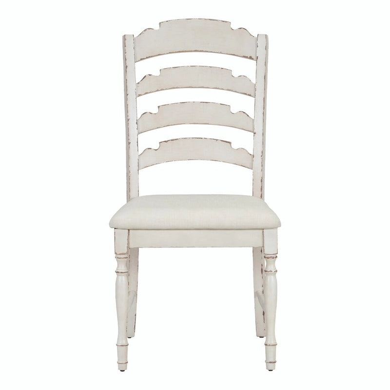 9-Piece Extendable Dining Table Set with Removable Leaf and 8 Upholstered Dining Chairs