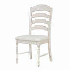 9-Piece Extendable Dining Table Set with Removable Leaf and 8 Upholstered Dining Chairs