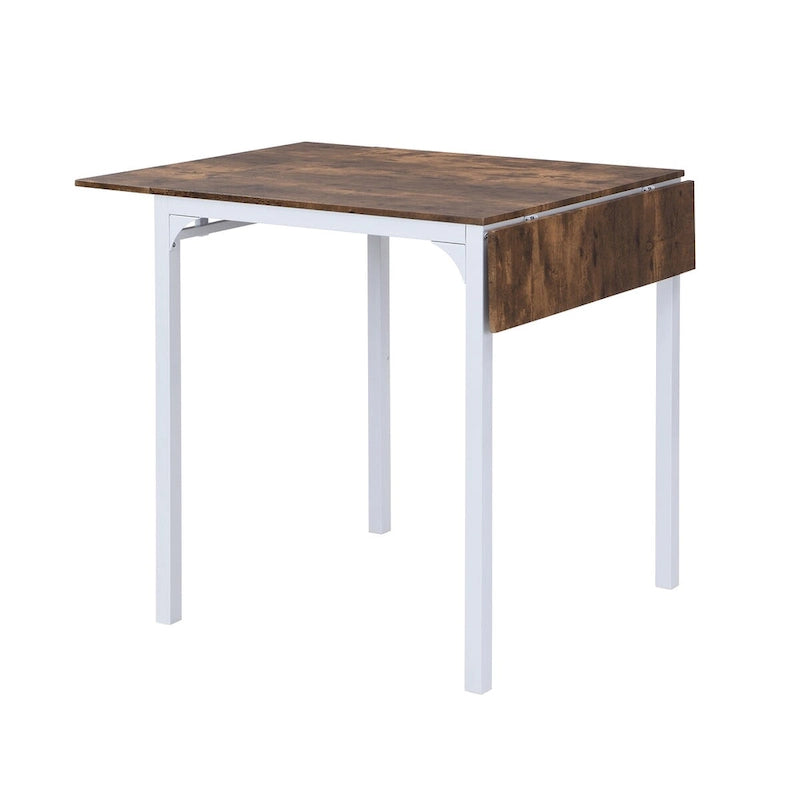 5-piece Counter Height Drop Leaf Dining Table Set