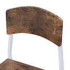 5-piece Counter Height Drop Leaf Dining Table Set